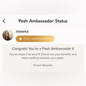 ✨ LIVE SHOW POSH AMBASSADOR ll GIVEAWAYS!💎